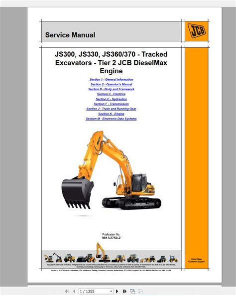 jcb mini excavator repair manual